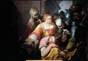 Gioacchino Assereto Samson and Delilah painting